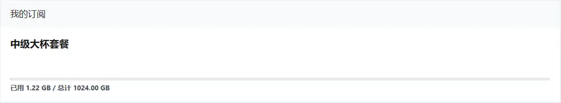 我的订阅